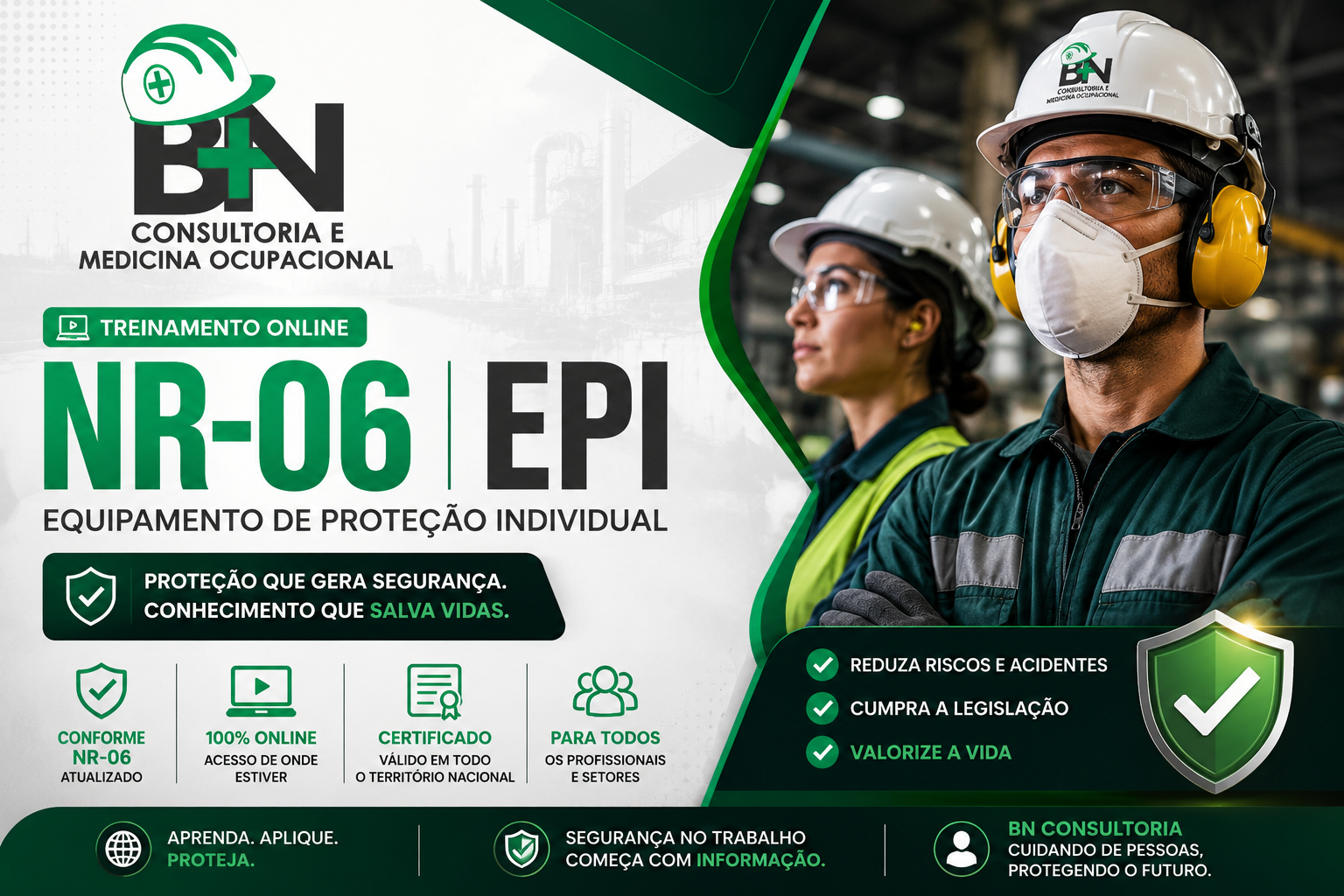 NR 06 - EQUIPAMENTOS DE PROTEÇÃO INDIVIDUAL